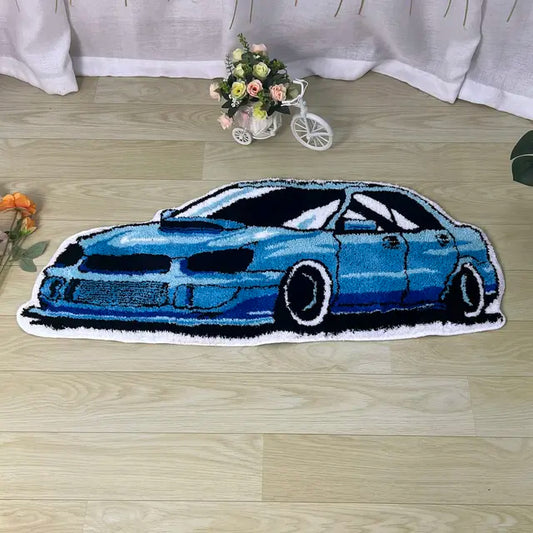 Drifters Car Racing Rug