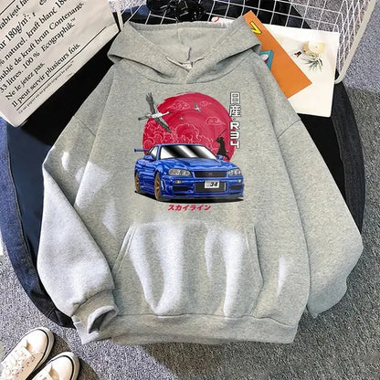 JDM Car Japanese Streetwear Sweatshirts