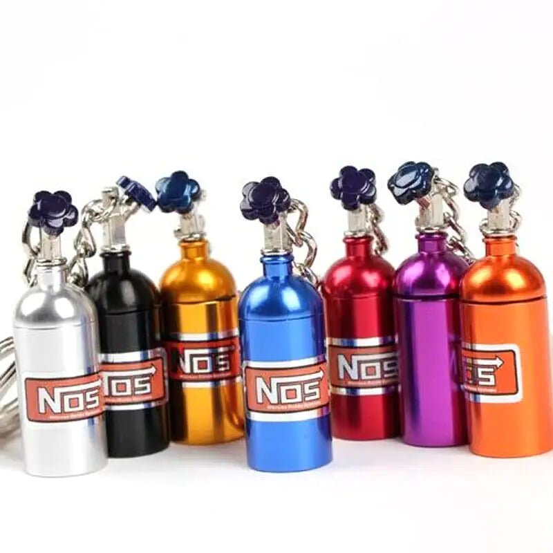 NOS Bottle Keychain