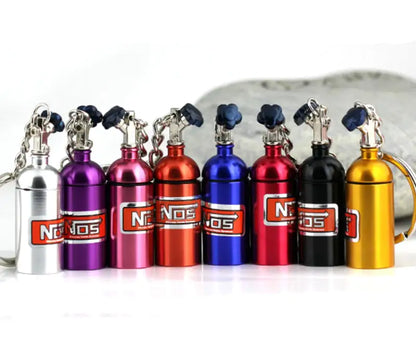 NOS Bottle Keychain