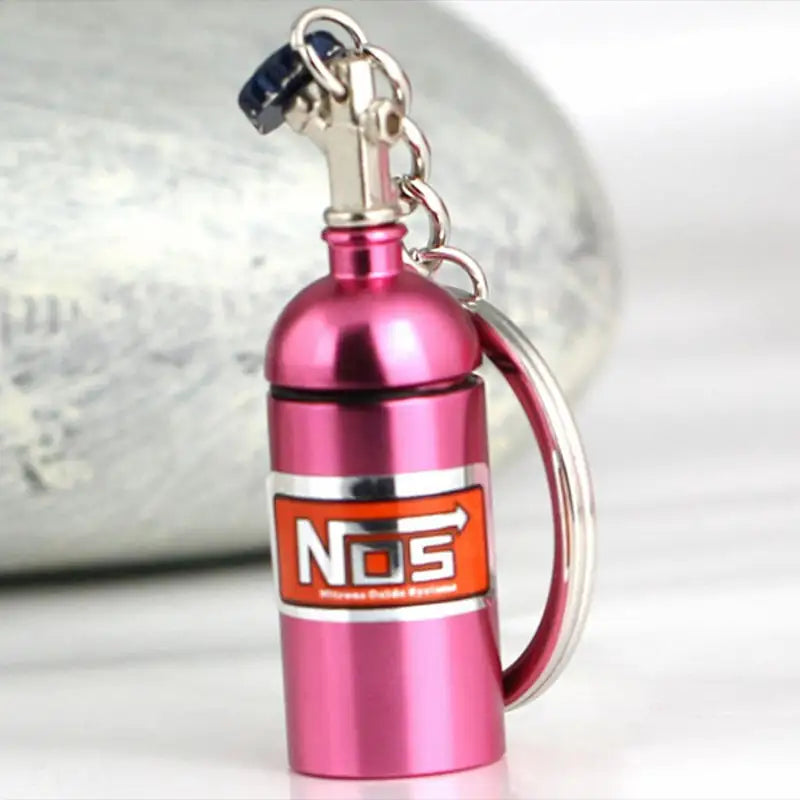 NOS Bottle Keychain